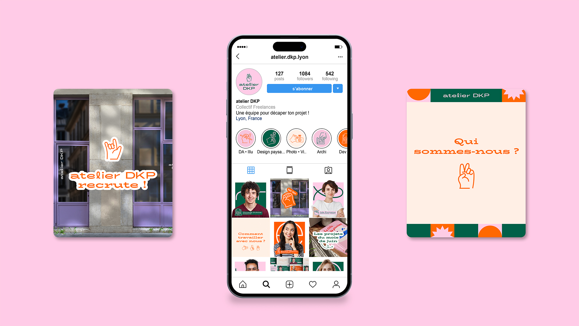 Mockup instagram