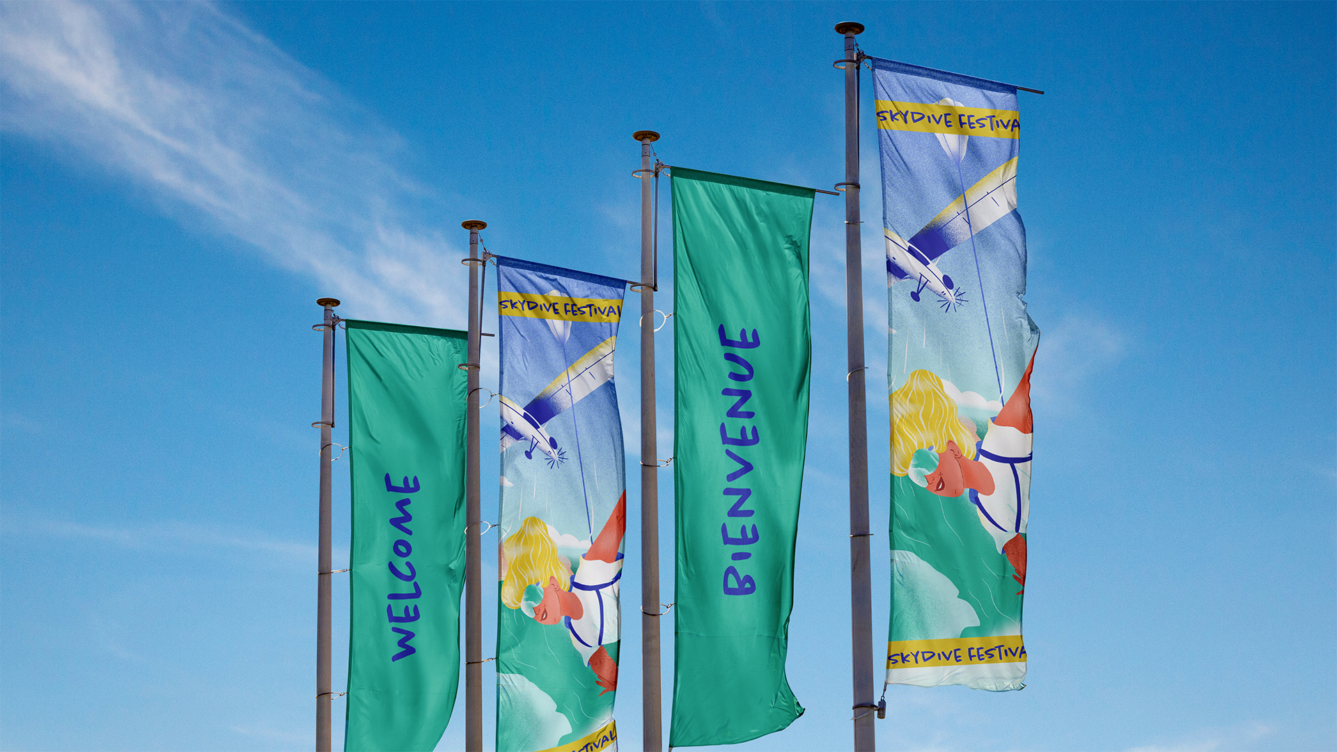 Skydive_flag event