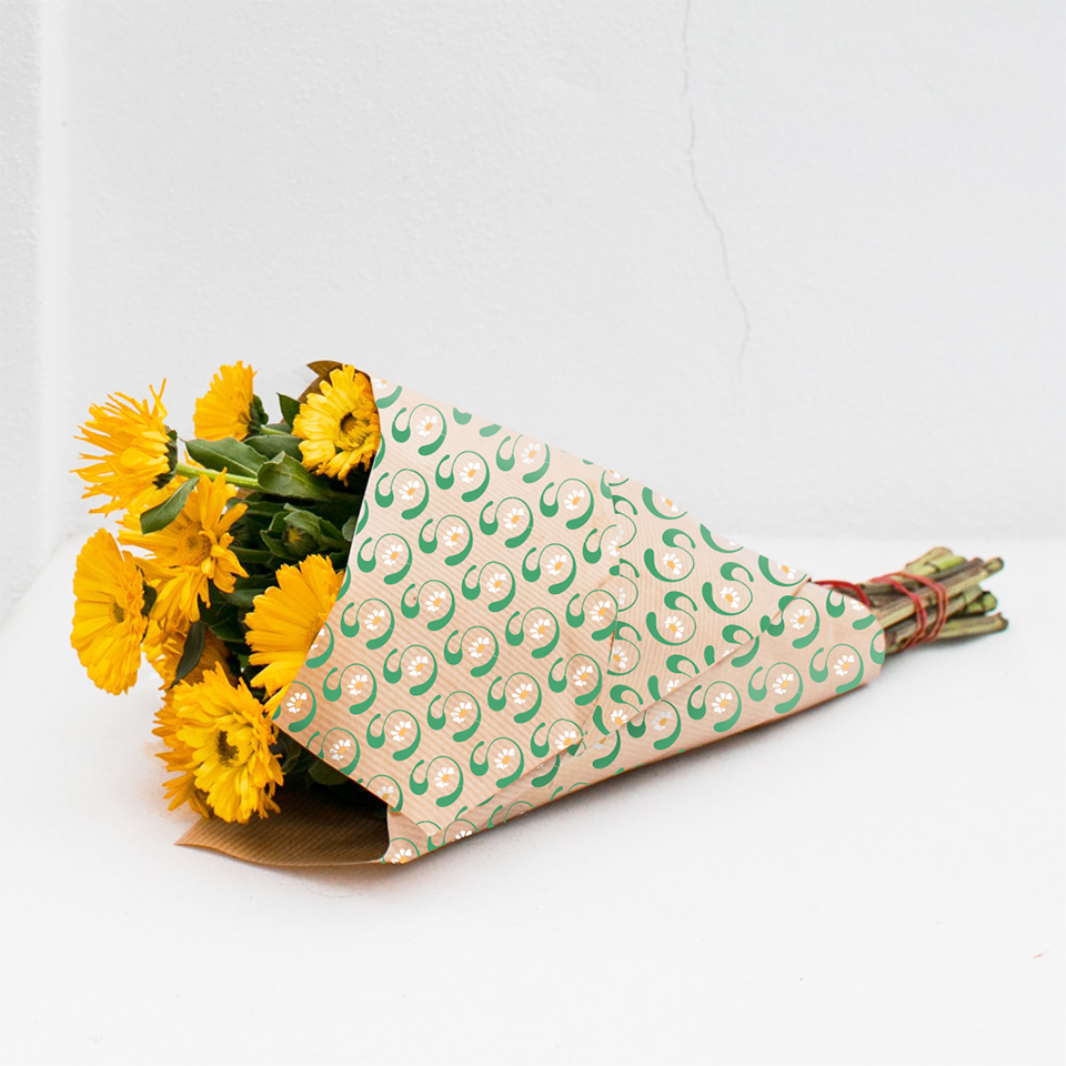 mockup_papier bouquet