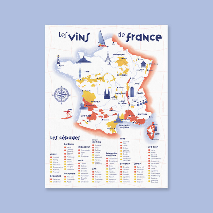 Les vins de France